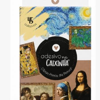 Adesivo na Caixinha Obras-Primas da Pintura