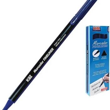 Caneta Hidrográfica Fineliner Preta -Kaz Valor da Unidade
