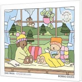Dias frios (Fall-Winter): Livro de colorir oficial Bobbie Goods – Edição em capa dura com cartela de adesivos