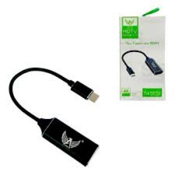 Cabo Adaptador De Vídeo Altomex Tipo-c Para Hdmi Fêmea 4k Hd