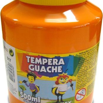 Tempera Guache 250Ml Laranja  - Acrilex
