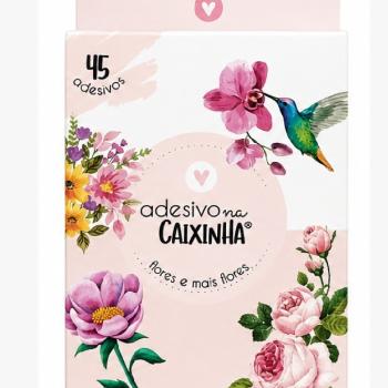 Adesivo na Caixinha Flores e Mais Flores