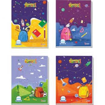 Caderno Caligrafia cd 40 fls meu Caderno Numero 1 Pauta Azul  -  Tamoios - Valor por Unidade