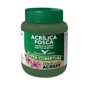 Tinta Acrílica Fosca Verde Musgo 250ml - Acrilex