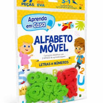 Alfabeto Móvel Letras e Numeros