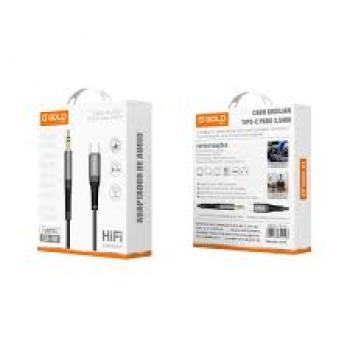 Cabo de Audio Auxliar Tipo C Agold 1M CB-58