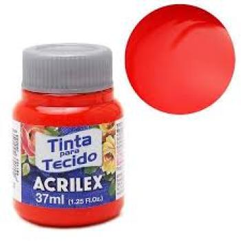 Tinta para Tecido Fosca  37 Ml Vinho - Acrilex