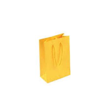 Sacola Para Presente  Lisa  15x78x21,6 - Amarelo - Kaz