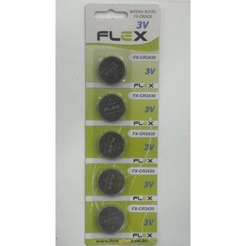 Bateria Botão Flex  FX-2430 3V  - Valor por Unidade