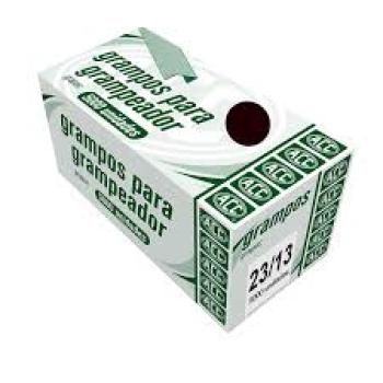 Grampo para Grampeador 23/3 Galvanizado 5000 Grampos  - Acc