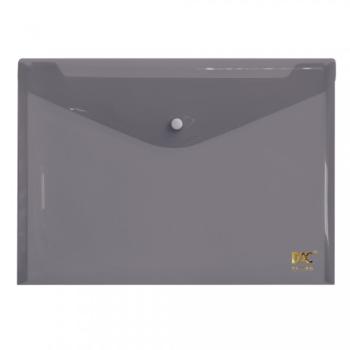 Pasta Malote A4 332x237mm Fume com Botão DAC