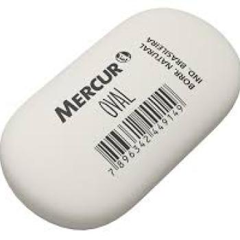 Borracha (branca) Oval Novo Tamanho - Mercur