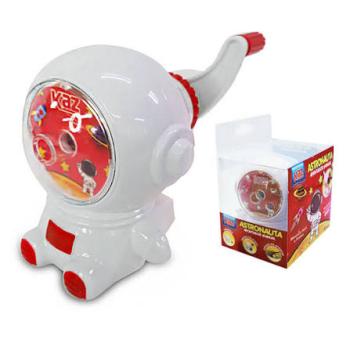 Apontador de Mesa Manual Astronauta Vermelho-KZ253VM