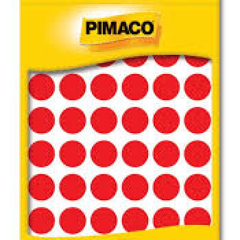 Etiqueta Tp-12 Vermelha Manual - Pimaco