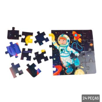 Quebra Cabeça 24 Peças Astronauta