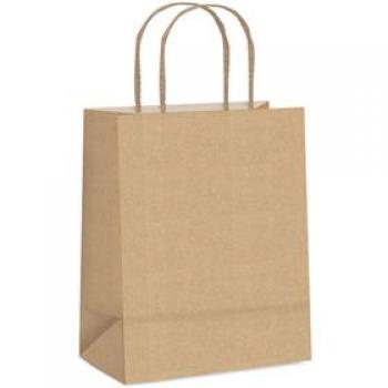 Sacola para Presente Kraft PP 16 cm x 12 cm x 8 cm - Cromus