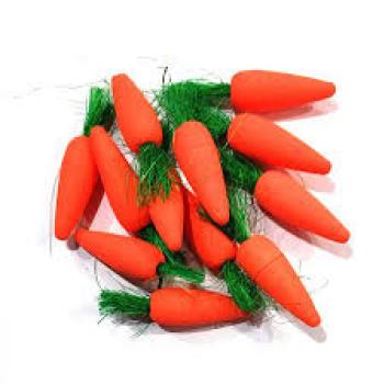 Enfeite de Pascoa Varal de Cenouras 160cm