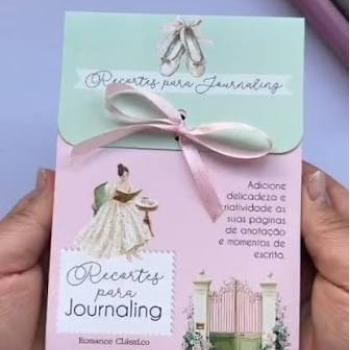 Kit de Recortes para Journaling - Romance Classico