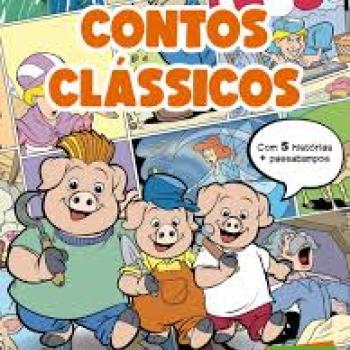 Livro Contos Classicos com 5 Passatempos - Magic