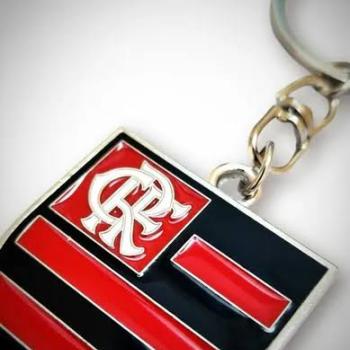 CHAVEIRO METAL BRASÃO - FLAMENGO
