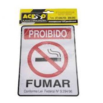 Proibido Fumar 15x20cm Pacific Flower
