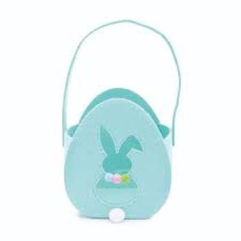 Cesta de Pascoa Feltro 12x10cm com Alça