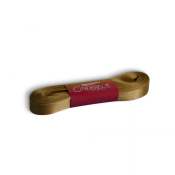 Fita de Cetim Tecida 10mx10mm  Dourado -Cinderela*