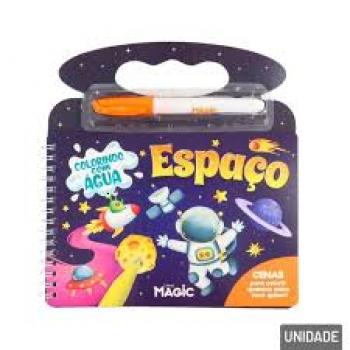 Livro de Colorir Aqua Book Espaço Sideral e Caneta MAGIC KIDS