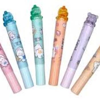 Pincel Marca Texto Cute 6 Cotes - Fofy