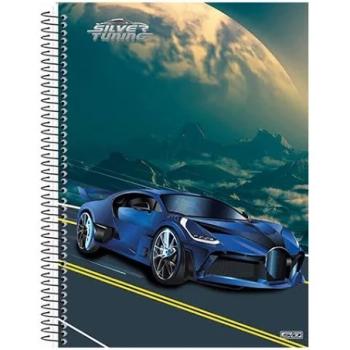 Caderno Espiral Universitário  10M CD B/A 160 fls - Animativa