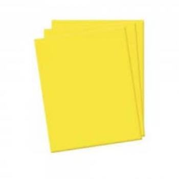 Placa de Eva Atoalhado 48X40 CM Amarelo  2MM MAKE - A Unidade