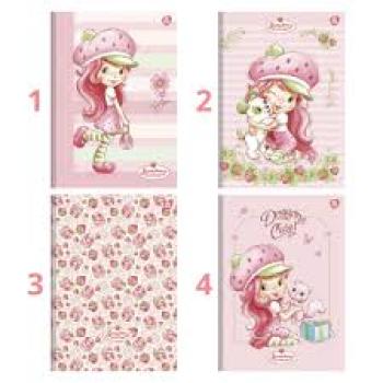 Caderno Colegial Costurado 160fls Morango - Animativa