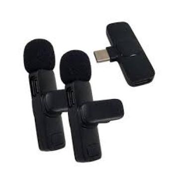 Microfone Profissional De Lapela sem Fio Speaker K9 para Android Tipo C