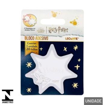 Bloco de Anotações 20 FL Adesivo Harry Potter