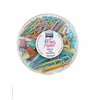 Kit Office c/105 Pcs Tons Pastel - Kaz