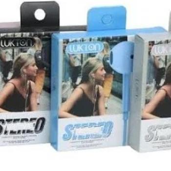 Fone de Ouvido com MIcrofone 1,3m Soft Color Lukton