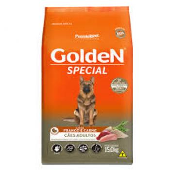 GOLDEN SPECIAL CÃES ADULTOS FRANGO E CARNE 15KG