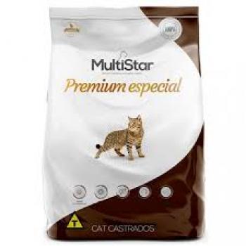 MULTISTAR GATOS CASTRADOS SALMÃO 1KG
