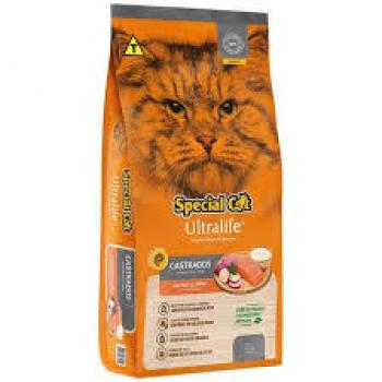 SPECIAL CAT ULTRALIFE CASTRADOS SALMÃO 20KG