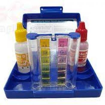 ESTOJO DE TESTE DE PH E CLORO