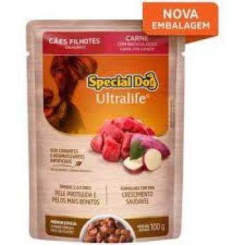 SPECIAL DOG SACHÊ CÃES FILHOTES CARNE 100G