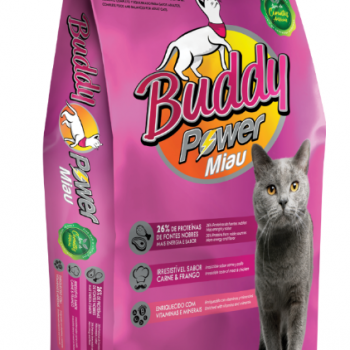 BUDDY POWER MIAU GATOS ADULTOS PEIXE 10KG