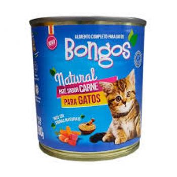 BONGOS PATÊ PARA GATOS CARNE 280G