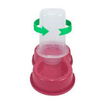 COMEDOURO FLEX ROSA 1,5L