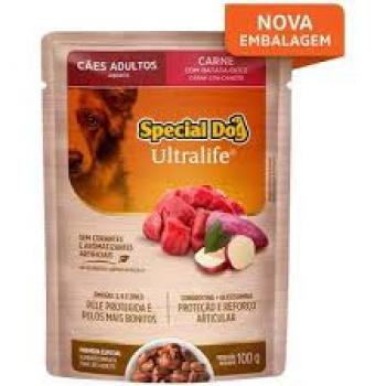 SPECIAL DOG SACHÊ CÃES ADULTOS CARNE COM BATATA DOCE 100G