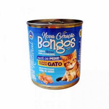 BONGOS PATÊ PARA GATOS PEIXE 280G