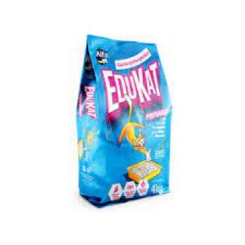 EDUKAT PERFUMADO AREIA SANITÁRIA 4KG AZUL