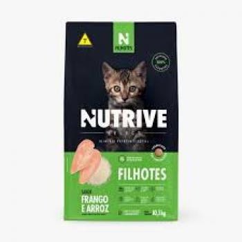 NUTRIVE GATOS SELECT FILHOTE FRANGO E ARROZ 10KG