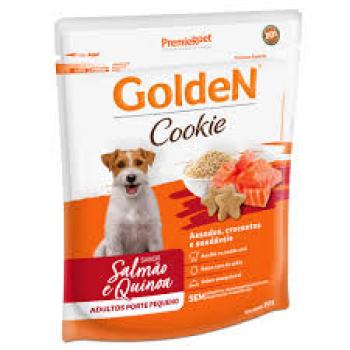 GOLDEN COOKIE CAES ADULTOS PEQUENO PORTE SALMÃO E QUINOA 350G
