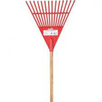 VASSOURA PLAST GRAMA 14D PT C/CABO 954